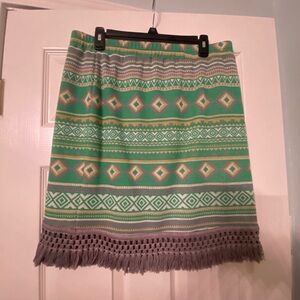 Cousin earl skirt with tassels